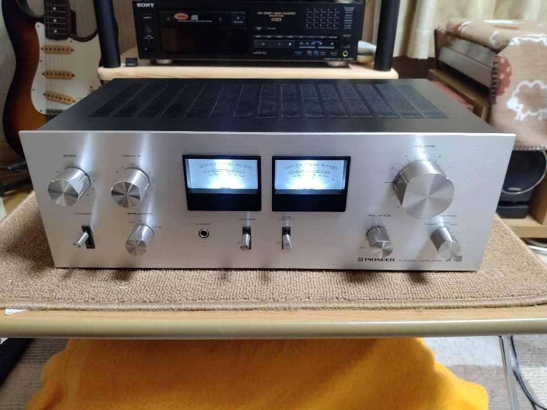 整備済! 美品 Pioneer パイオニア SA-7600 プリメインアンプ Yahoo!オークション - 極美品 PIONEER パイオニア SA-7600 / TX-7600/C