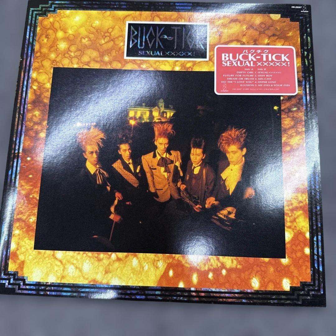 BUCK-TICK 紙ジャケレコード 1stアルバム SEXUAL XXXXX! - メルカリ