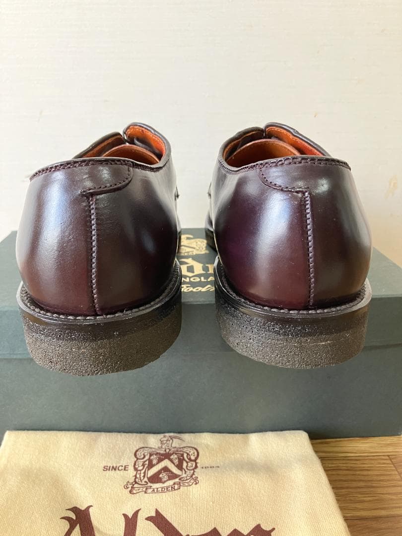 ALDEN オールデン 95301 バーガンディーコードバン 9D - メルカリ