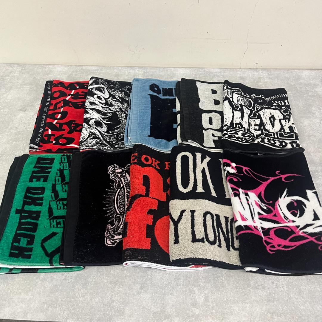 48 ONE OK ROCK ワンオク レア ツアー タオル 10枚セット - メルカリ