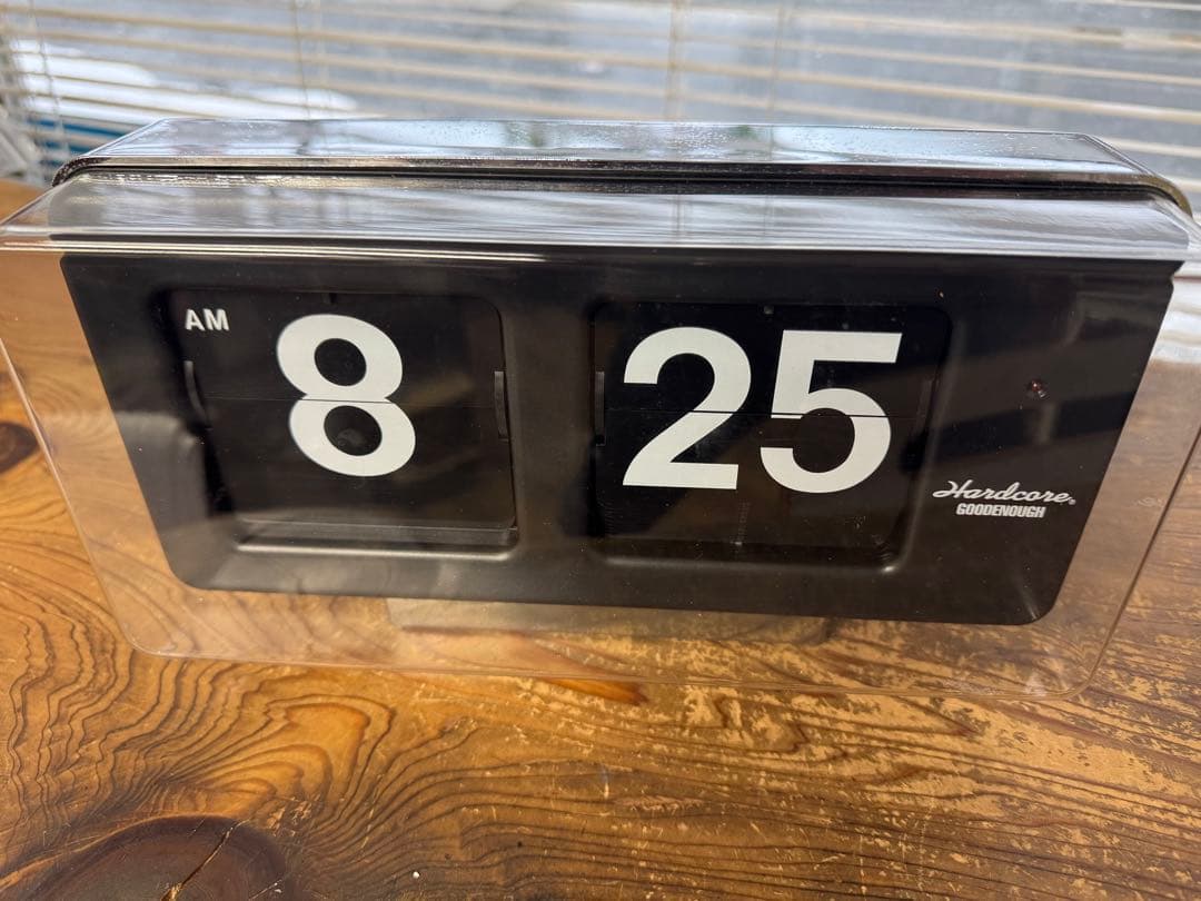 goodenough グッドイナフ ハードコア ダブルネーム置き時計