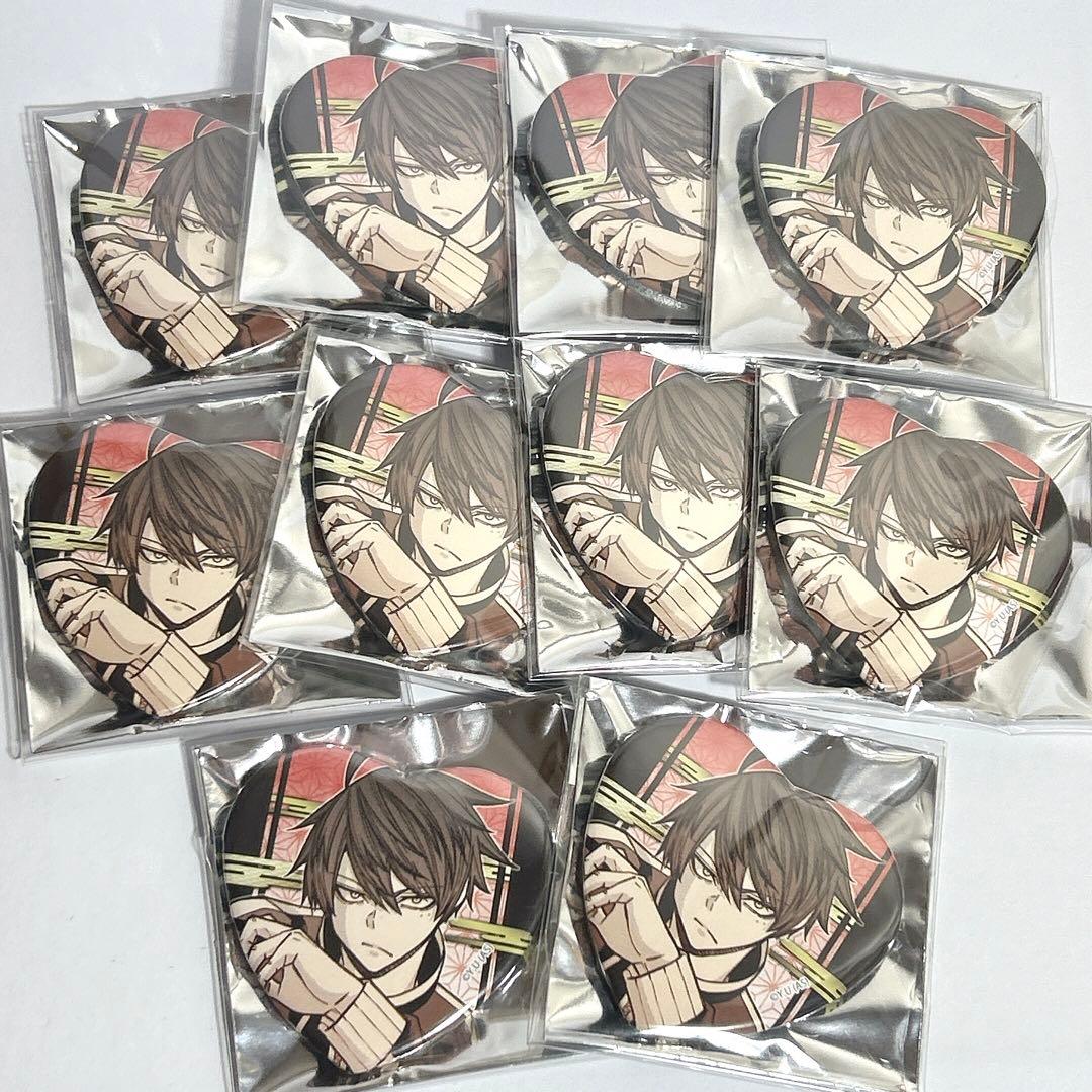 一ノ瀬四季 桃源暗鬼 ハート缶バッジ 原作絵 まとめ売り グッズ-バッチ】TVアニメ「桃源暗鬼」 ハート型缶バッジ CA (一ノ瀬