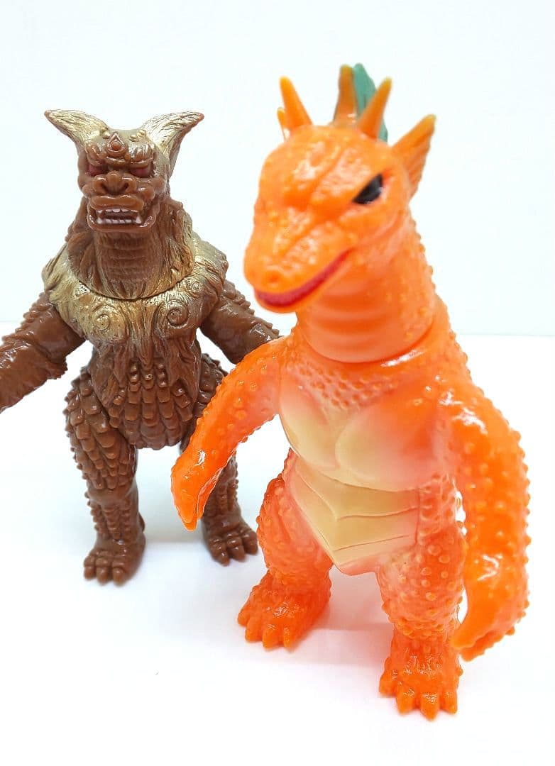 M1号☘️チタノザウルス♦️ミニソフビ☆昭和/東宝/怪獣/ゴジラ