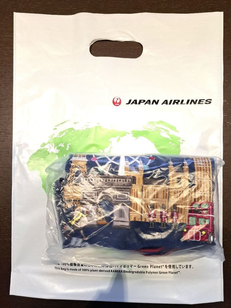 《ギフト包装》【機内販売限定】ボールアンドチェーン JAL オリジナル バッグ