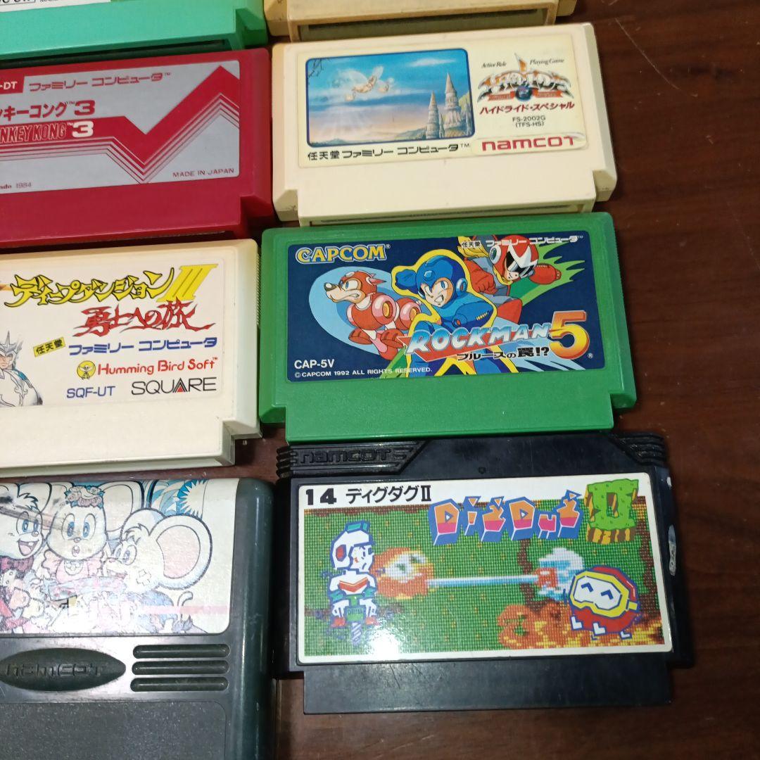 ファミコンソフト22点セット バラ売り不可 - メルカリ