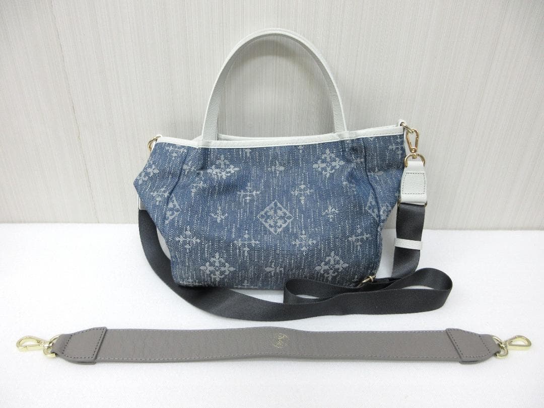 ラシット トートバッグ デニム ジャガード ハンドバッグ ショルダー ●⑤a ラシット】大注目デニムジャガードバッグが発売！ | ラシット | 大丸