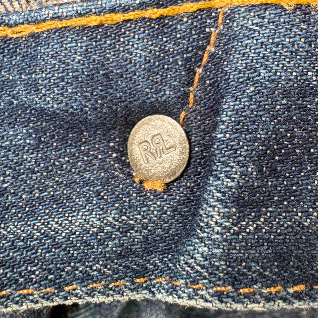 名作】RRL CRUSH JEANS ダメージ インディゴ デニムパンツ 32 - メルカリ