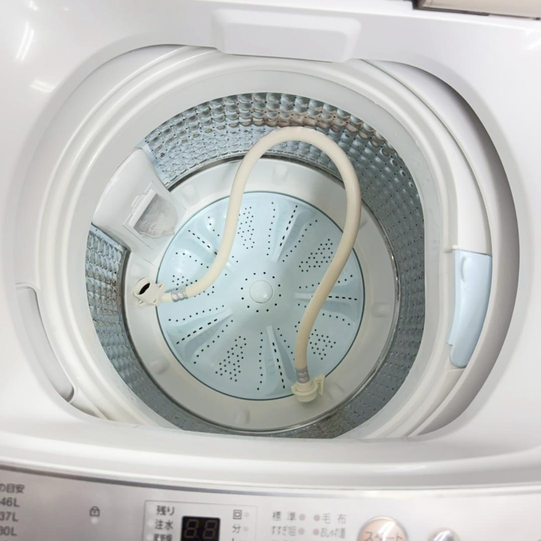 AQUA 洗濯機 小型 一人暮らし 6.0kg 2024年製 1ヵ月保証付