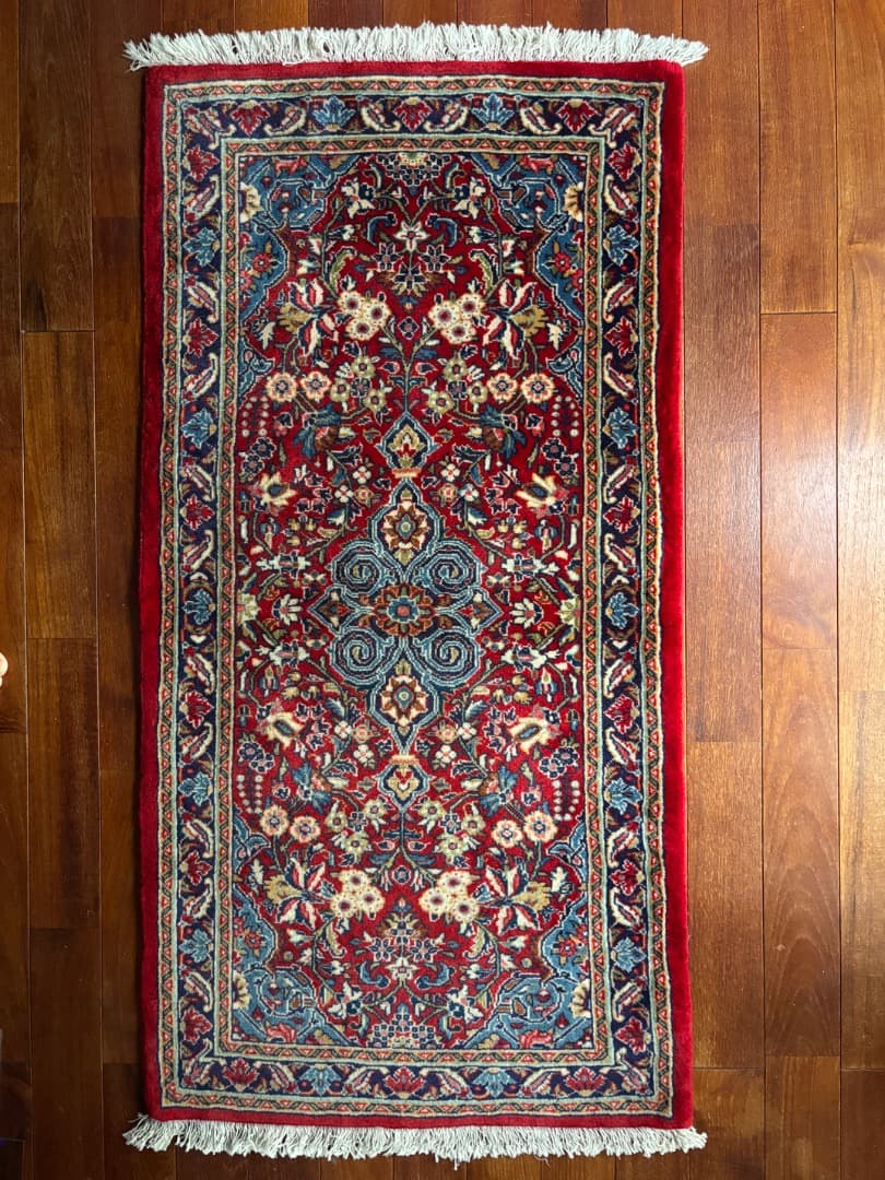 ペルシャ絨毯　ヴィンテージ　ハンドメイド　手織り　ウール　カシャーン　お買い得 ペルシャ絨毯｜魔法のじゅうたん｜通販・メンテナンスは全国対応