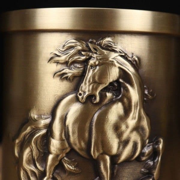 真作/冠峰/猛虎図/布袋屋掛軸HE-819