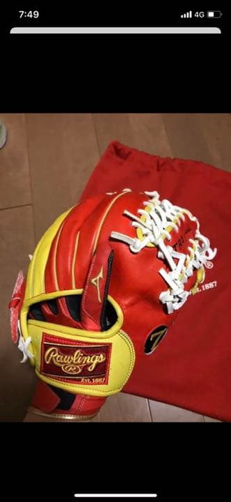 値下げ　野球 ローリングス 軟式用 オーダーグローブ 内野手 草野球 野球 ローリングス 軟式グローブ Rawlings 軟式 グローブ 軟式野球 内