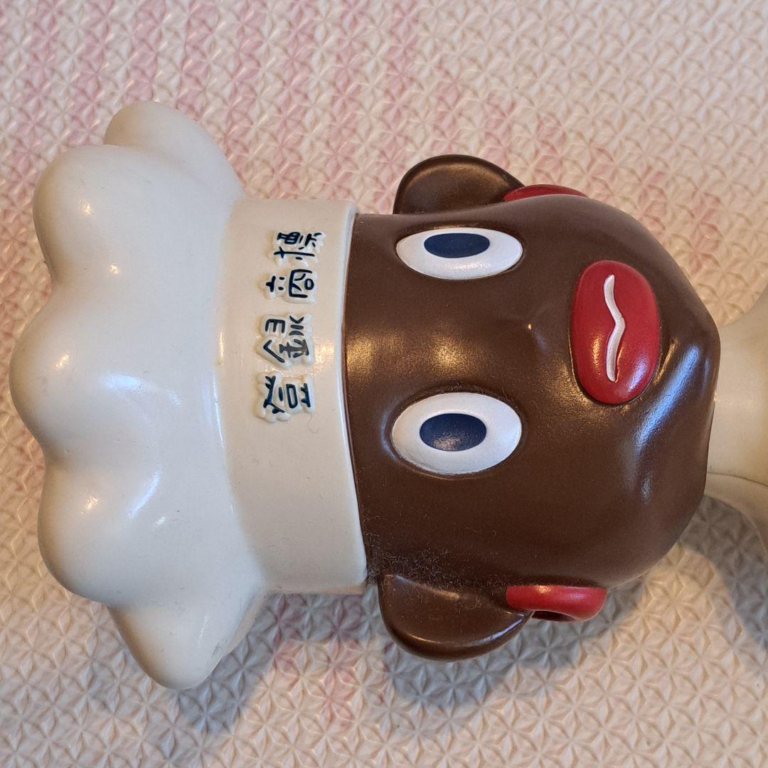 オリエンタルカレー シェフキャラクター フィギュア 首降り ソフビ