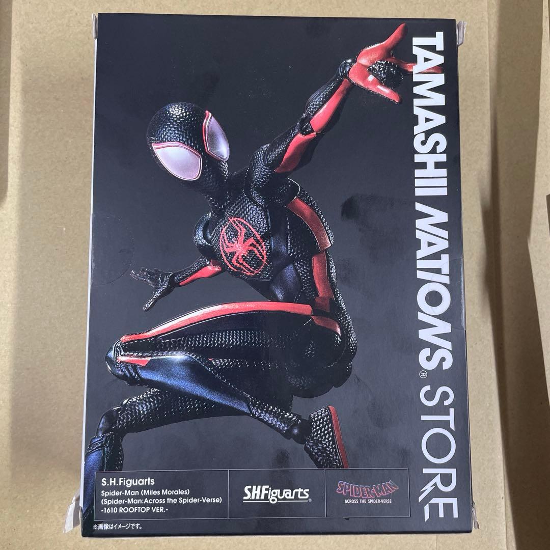 魂ストア限定版 S.H.Figuartsスパイダーマン（マイルス・モラレス） S.H.Figuarts スパイダーマン（マイルス・モラレス）（スパイダーマン