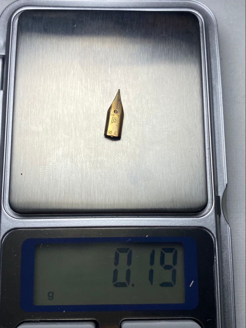 No.102 金無垢14K 0.70g 18k 0.19g 金 24K 純金