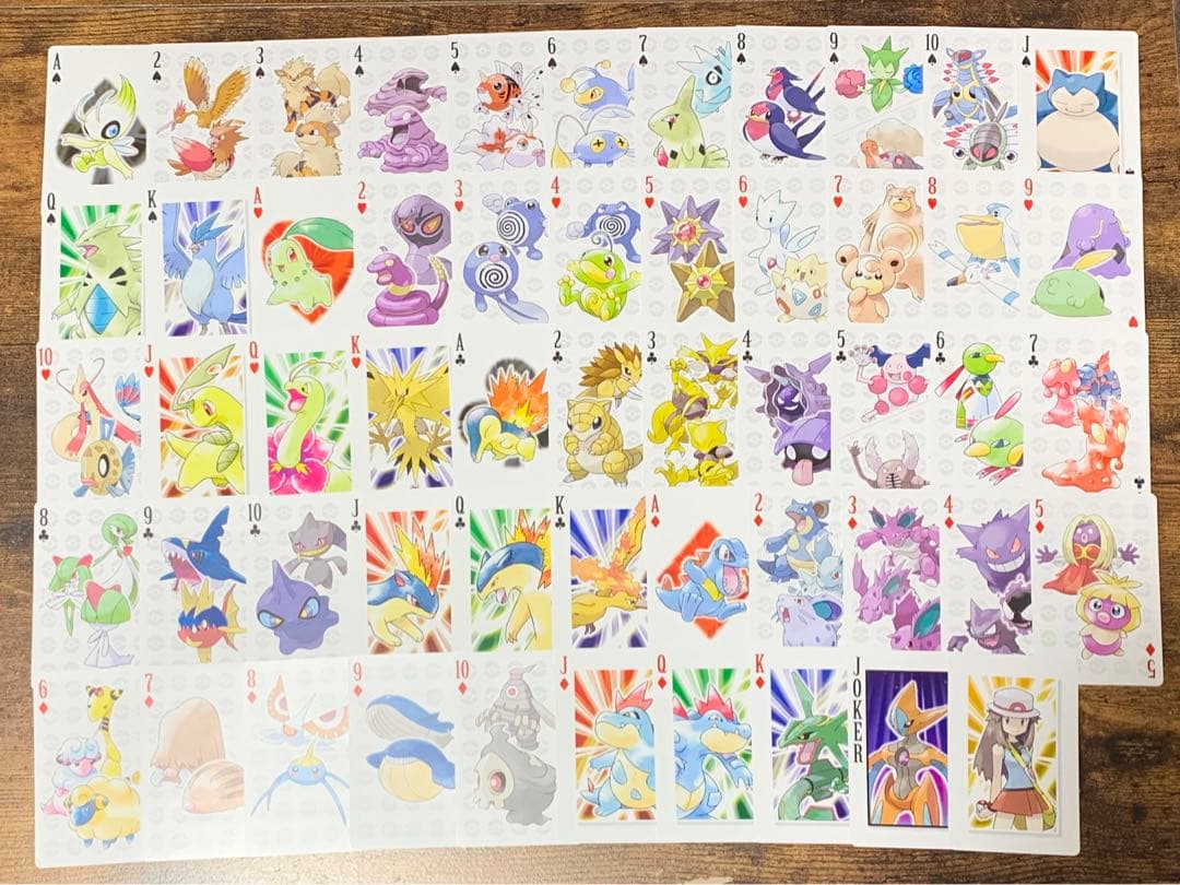 ポケモンセンター10周年記念 アニバーサリー トランプ シュリンク未