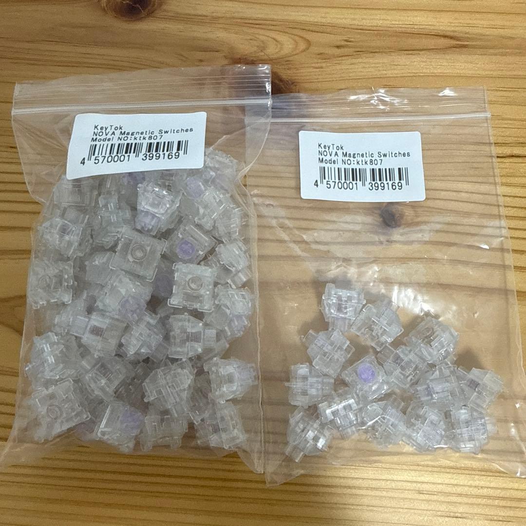 keytok NOVA キースイッチ 70個 KeyTok NOVA Magnetic Switch – DIGIART