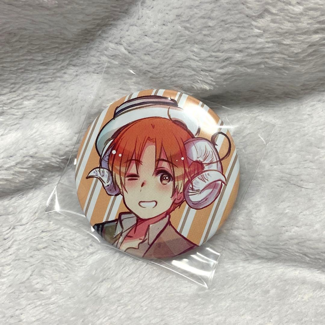 ヘタリア つのたりあ 缶バッジ APH イタリア - メルカリ