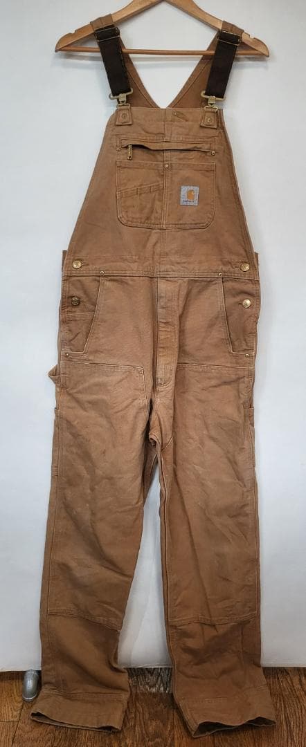 Carhartt ダブルニーオーバーオール ●アメリカ古着（商品番号5466） 中古・古着通販】CarHartt (カーハート) ダブルニーオーバーオール