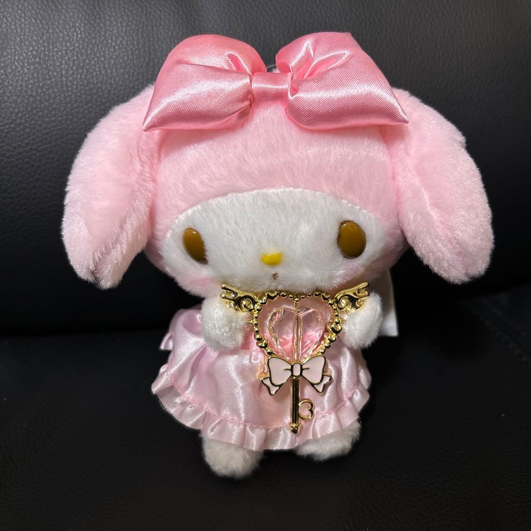 サンリオ バッグチャーム マイメロディ ステッキ メロクロ マスコット