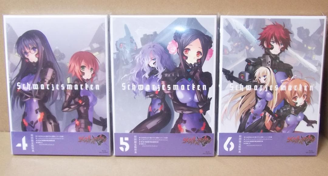 シュヴァルツェスマーケン Blu-ray 全巻セット 初回版1～6 最終値下げ