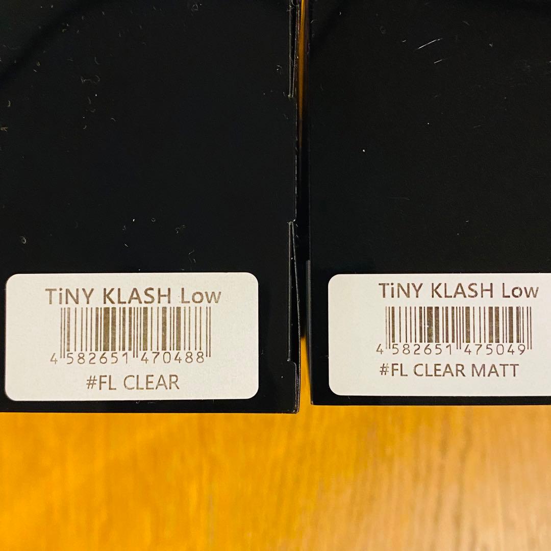 未使用 タイニークラッシュ Low FLクリア＋FLクリアマット - メルカリ