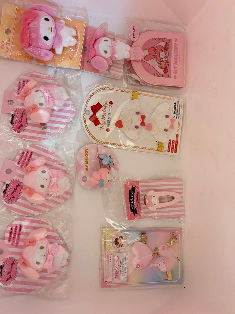 サンリオ ヘアクリップ マイメロ マイメロディ シナモロール クロミ