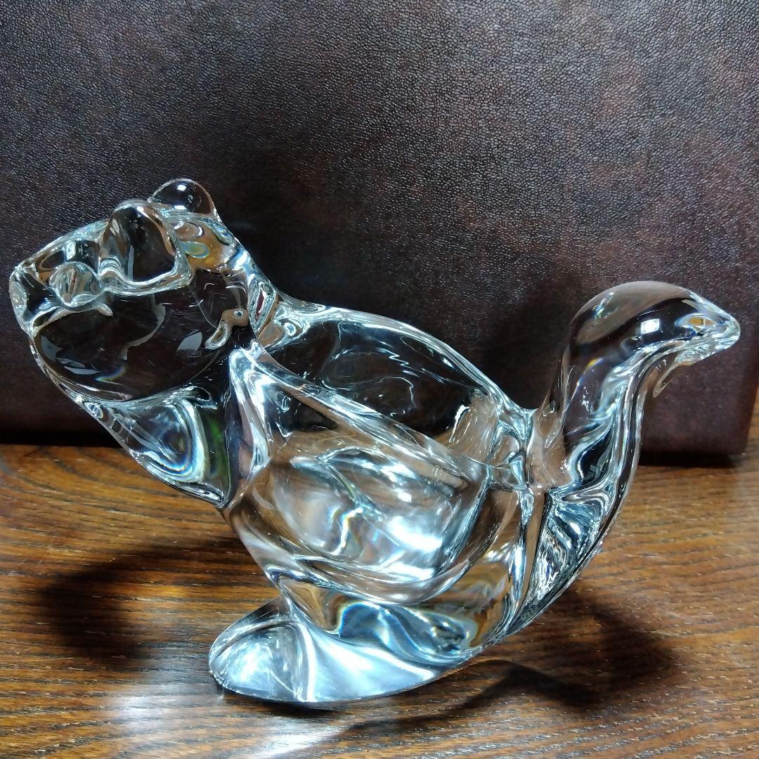 銀座和光 クリスタル 置物 りす - メルカリ