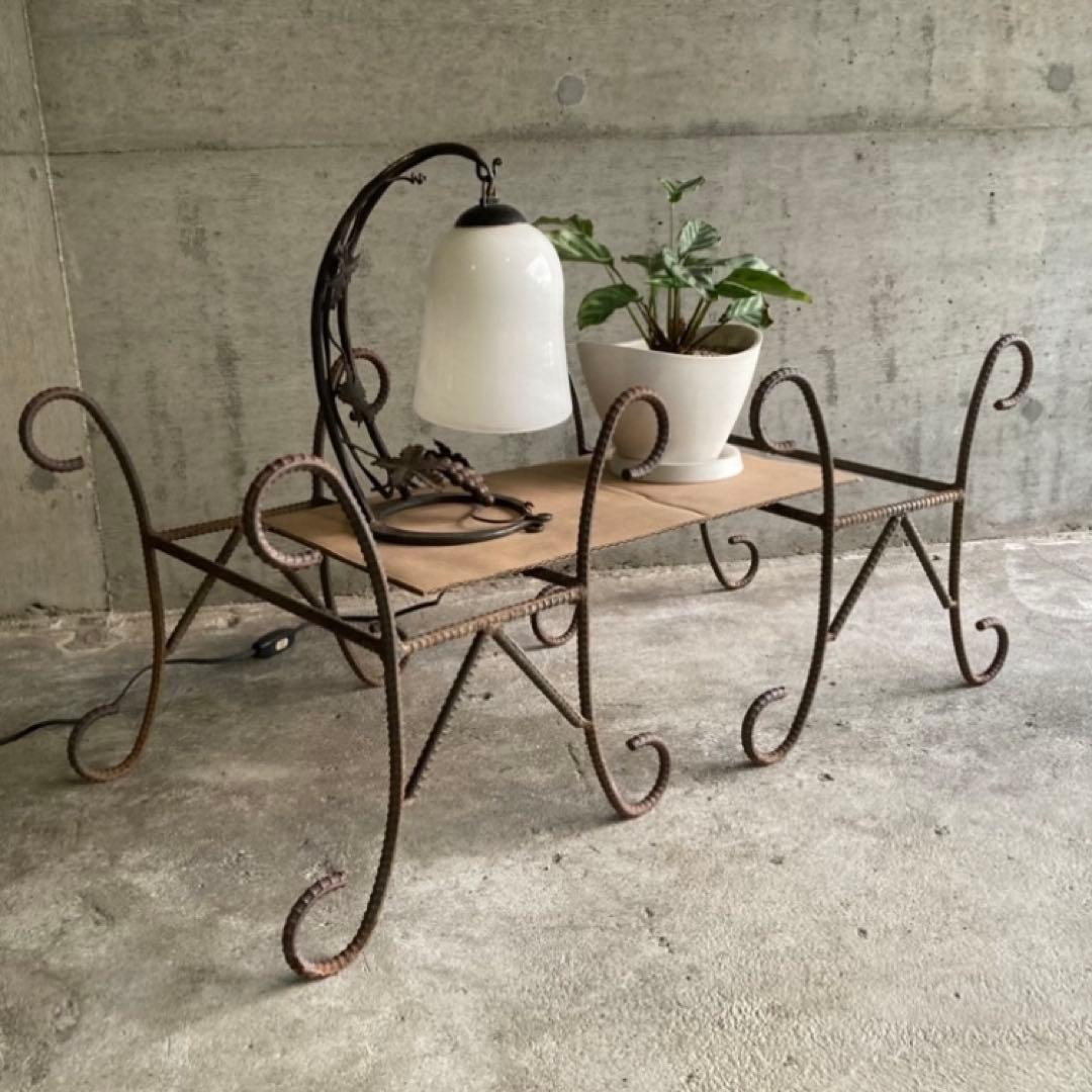 プランター 台 猫脚 鉄筋 アイアン 3点 シャビー インダストリアル レトロ