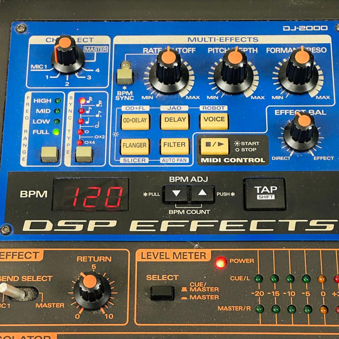 銘機✨ Roland DJ-2000 Professional DJ Mixer - メルカリ