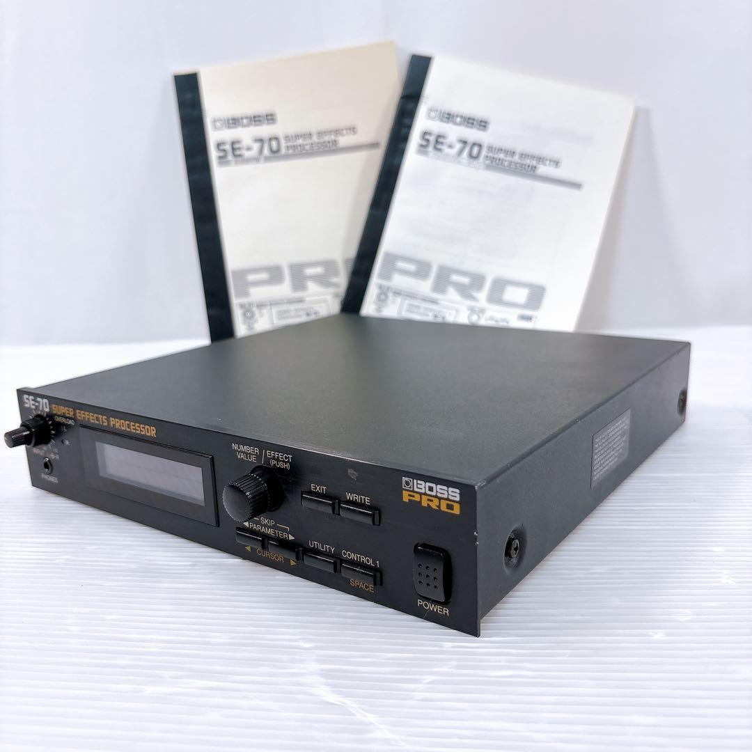 【極美品】BOSS スーパーエフェクトプロセッサー SE-70 エフェクター BOSS pro SE-70 SE70 Super Effects Processor | eBay