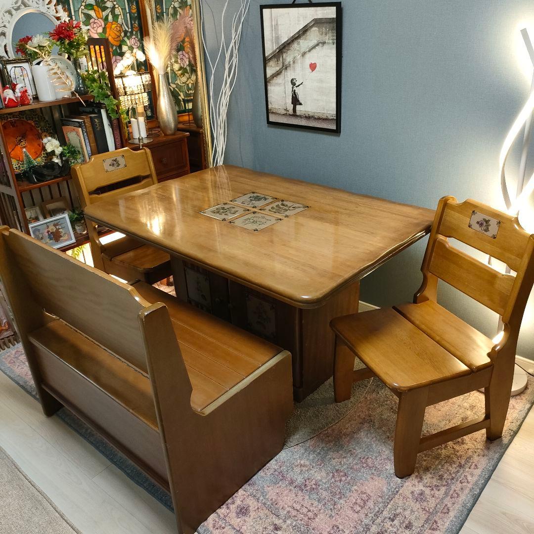 希少・廃番】ACTUS バレンシアシリーズ ダイニングテーブル - メルカリ