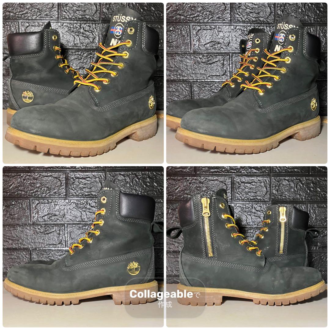 【超激レアTimberland】27.5cm STUSSY × ティンバーランド