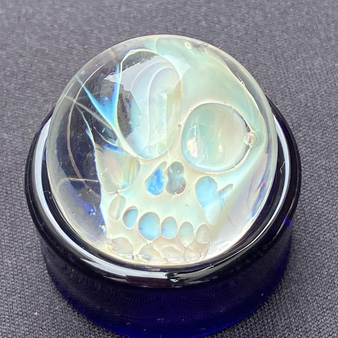 XODAS マ-ブル Marble ボロシリケイトガラス Bob Skull