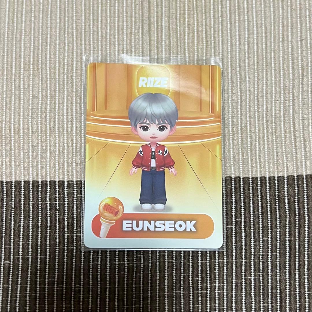 SMTOWN スムコン SMINIZ スミニズ RIIZE ウンソク トレカ - メルカリ