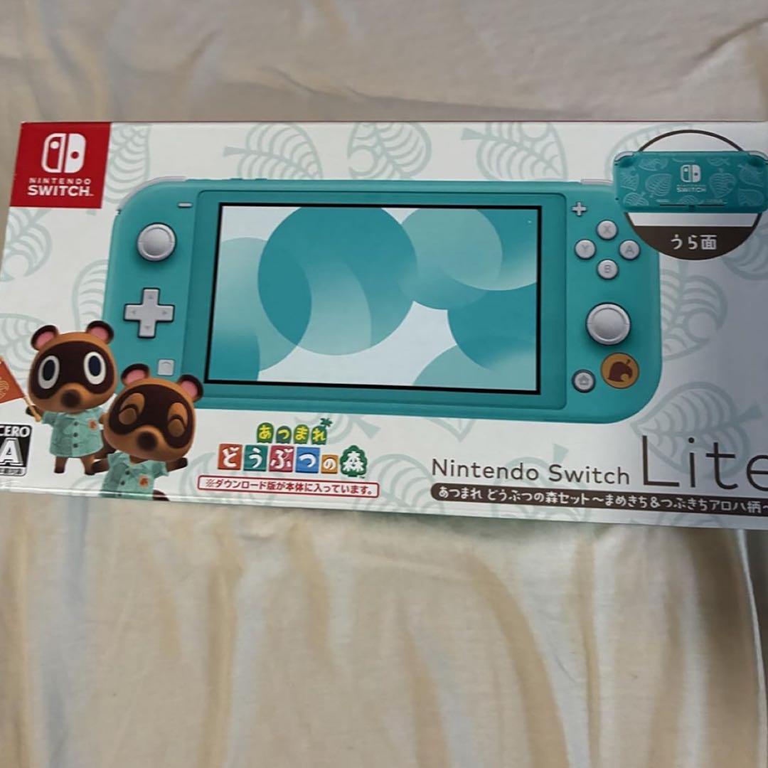 Nintendo Switch Lite あつ森　ターコイズ　新品本体 任天堂（Nintendo） 【新品】Nintendo Switch Lite ターコイズ