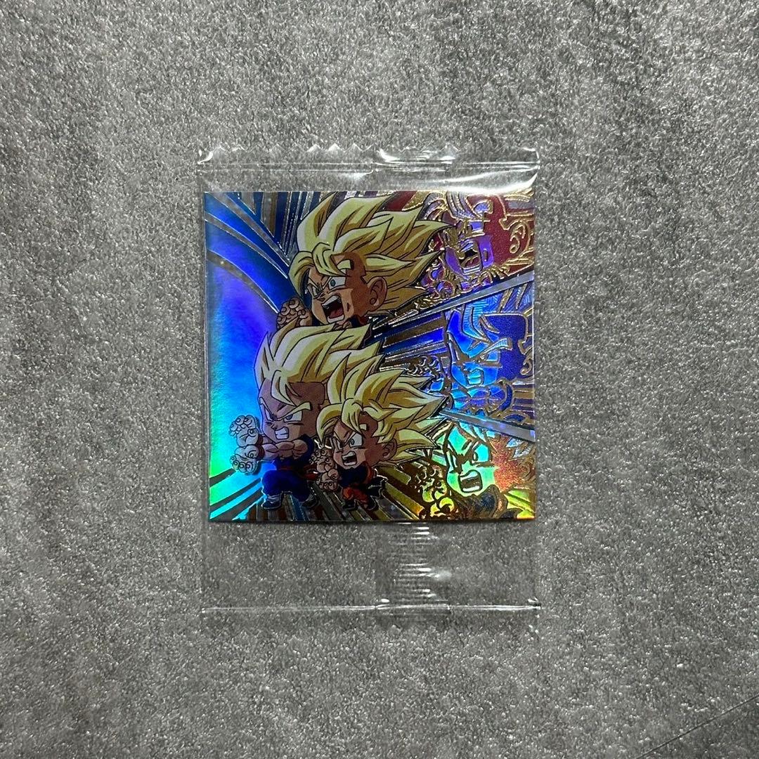 ドラゴンボール ウエハースシール 親子三代かめはめ波 - メルカリ