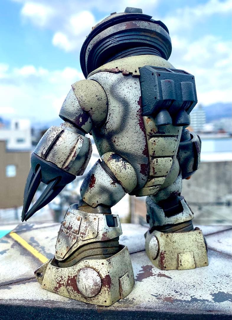 ガンプラ HGUC 1/144 MSM-04 アッガイ 都市迷彩 完成品 - メルカリ