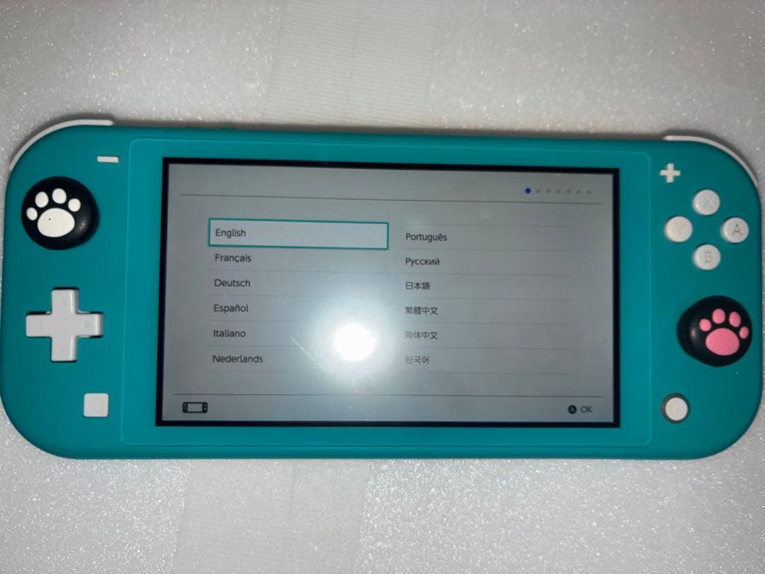 ☆中古品☆ Switch Lite ターコイズ 本体+アダプター+箱 - メルカリ