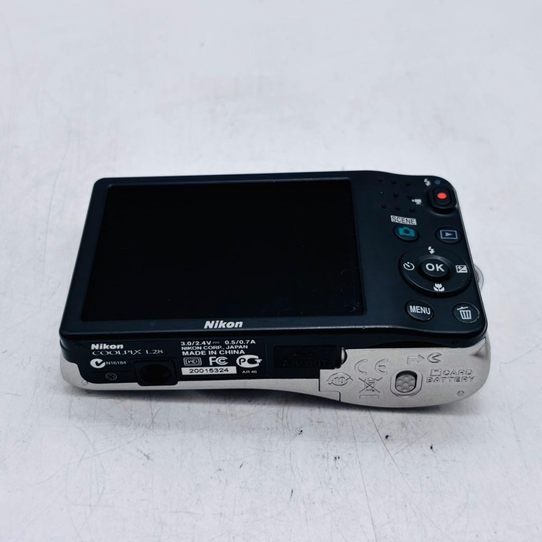 動作確認済み】NIKON COOLPIX L28 単三電池