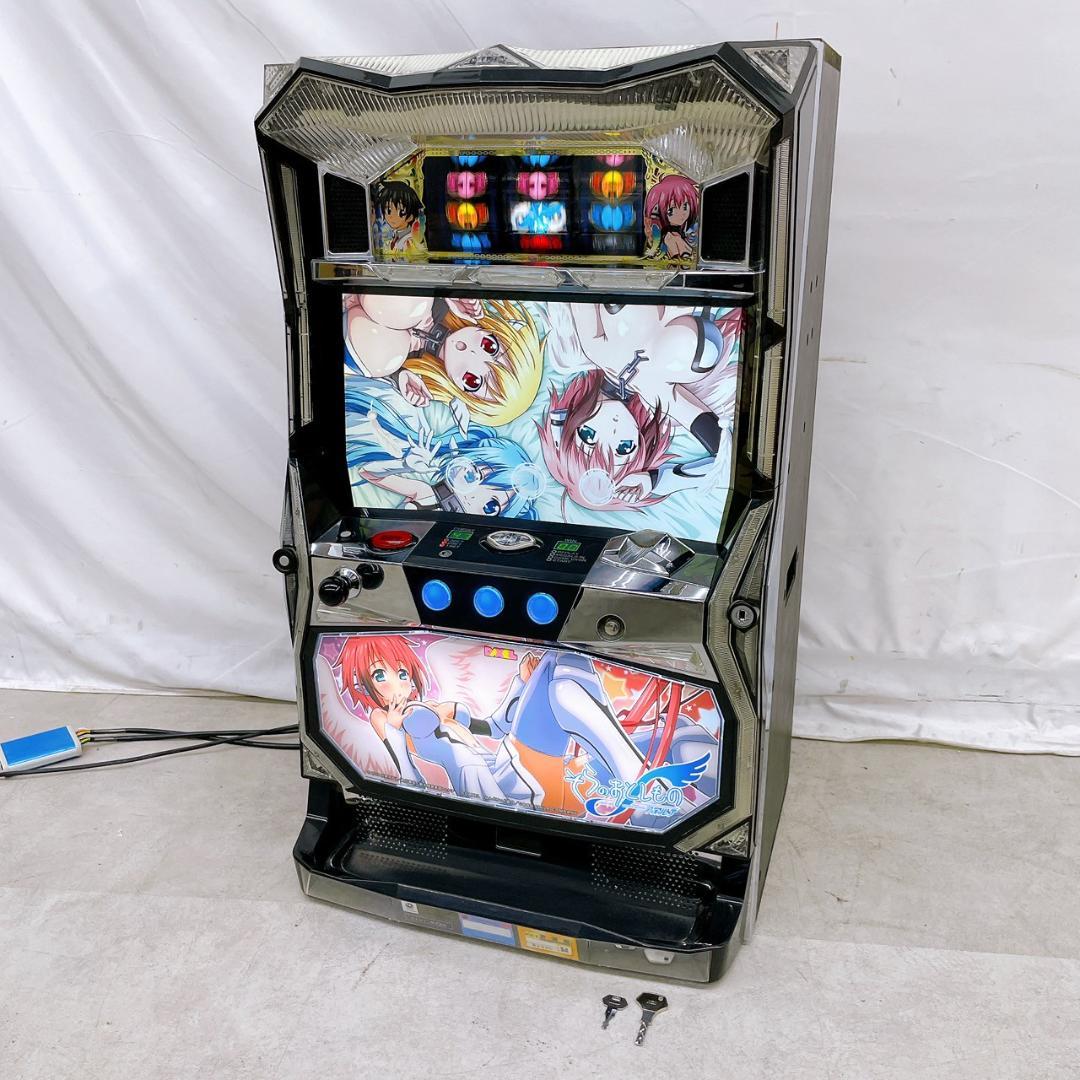 パチスロ実機 そらのおとしもの フォルテ コイン不要機付き／家庭用