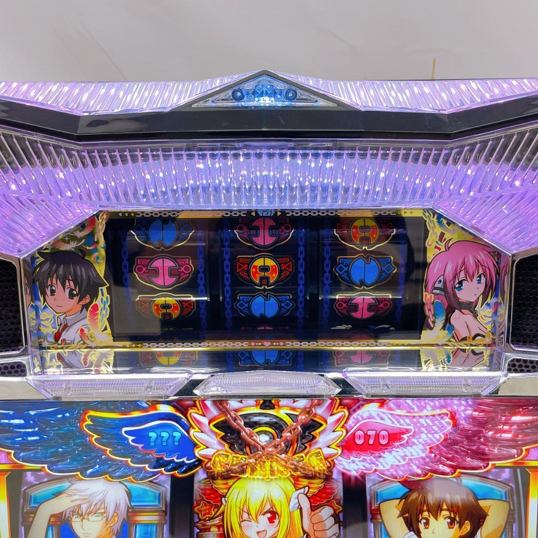 パチスロ実機 そらのおとしもの フォルテ コイン不要機付き／家庭用