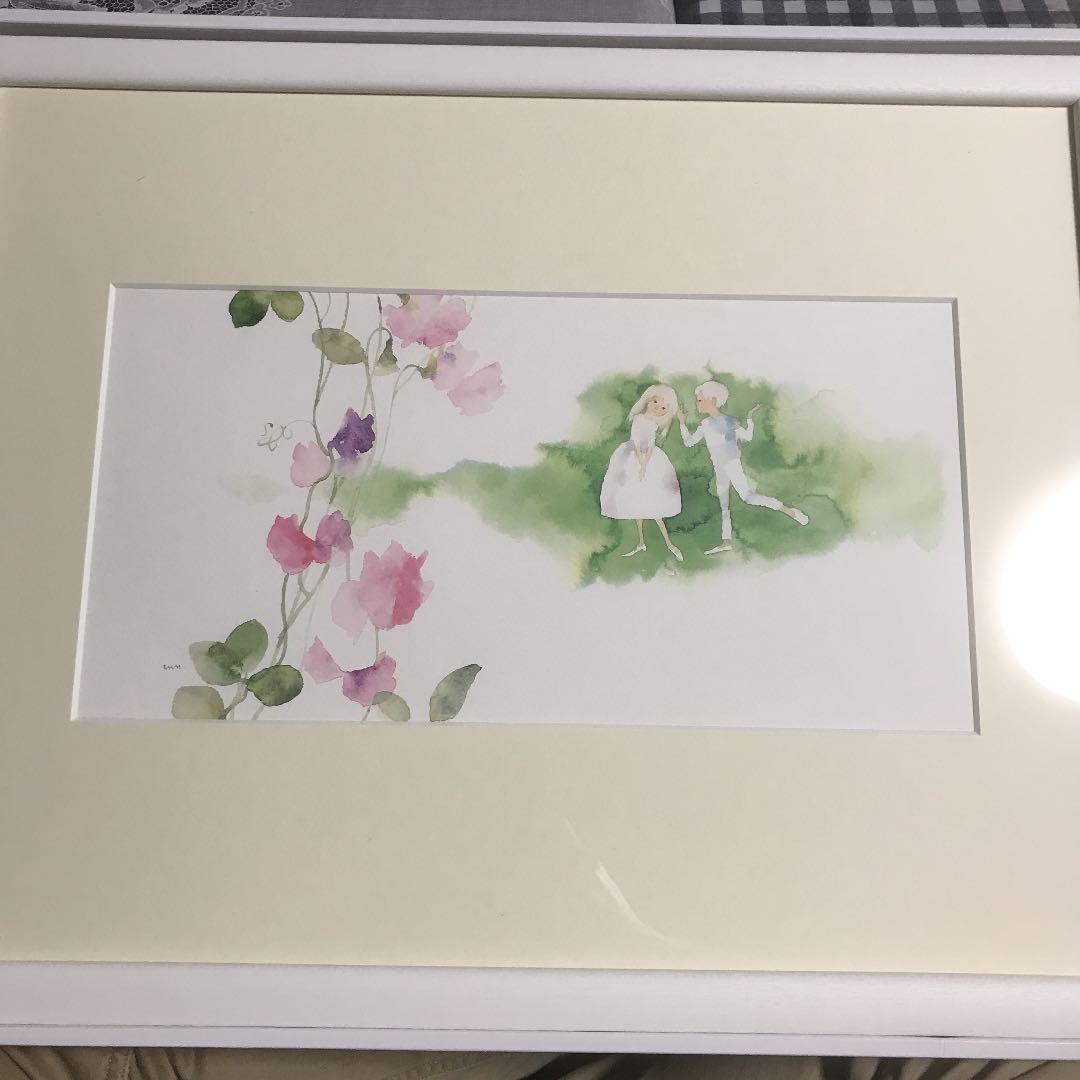 いわさきちひろ 水彩画 新品 箱付き 美品 最終値下げ いわさきちひろ 水彩画 新品 箱付き 美品 最終値下げ いわさきちひろ