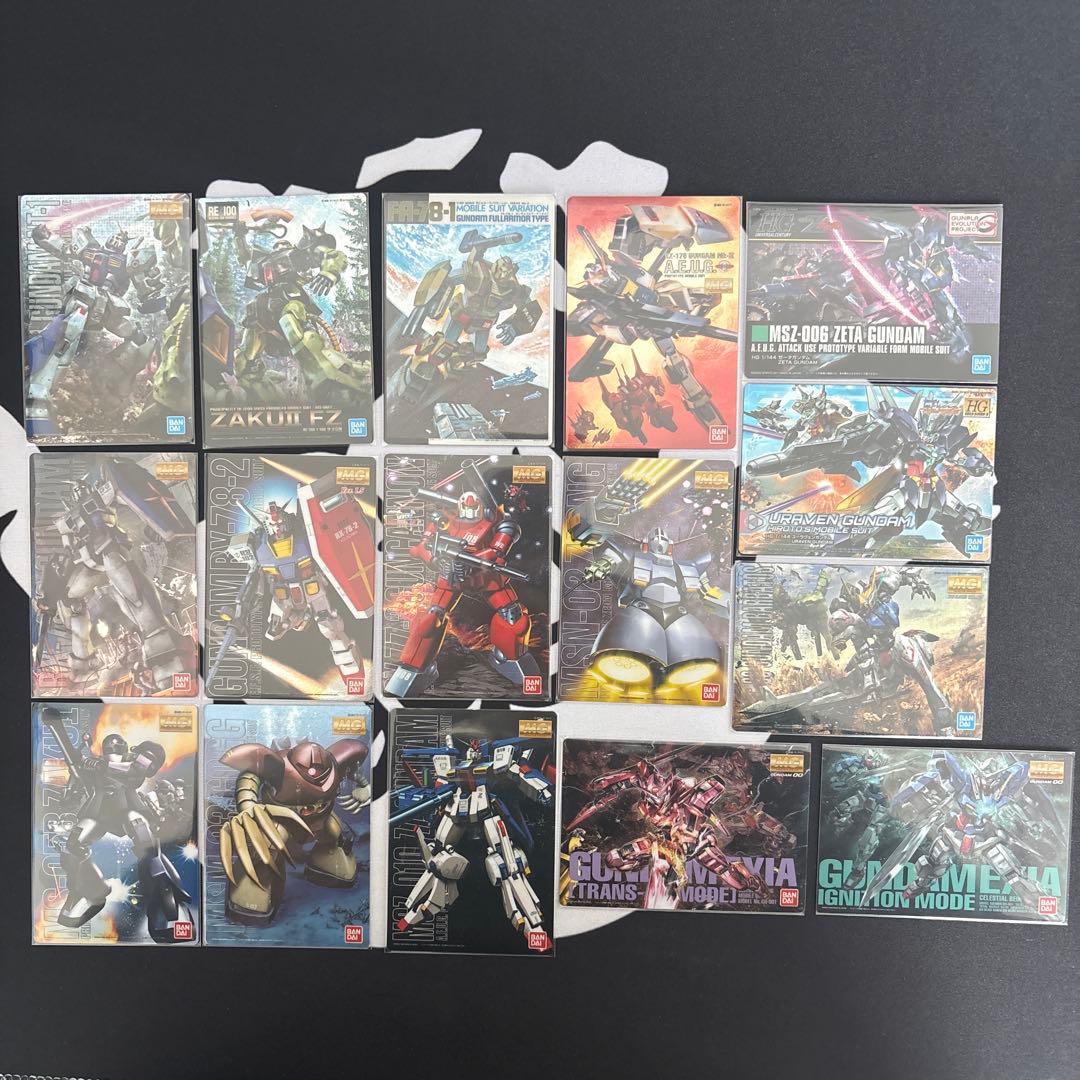 ガンプラ パッケージアート コレクション まとめ売り 16枚セット