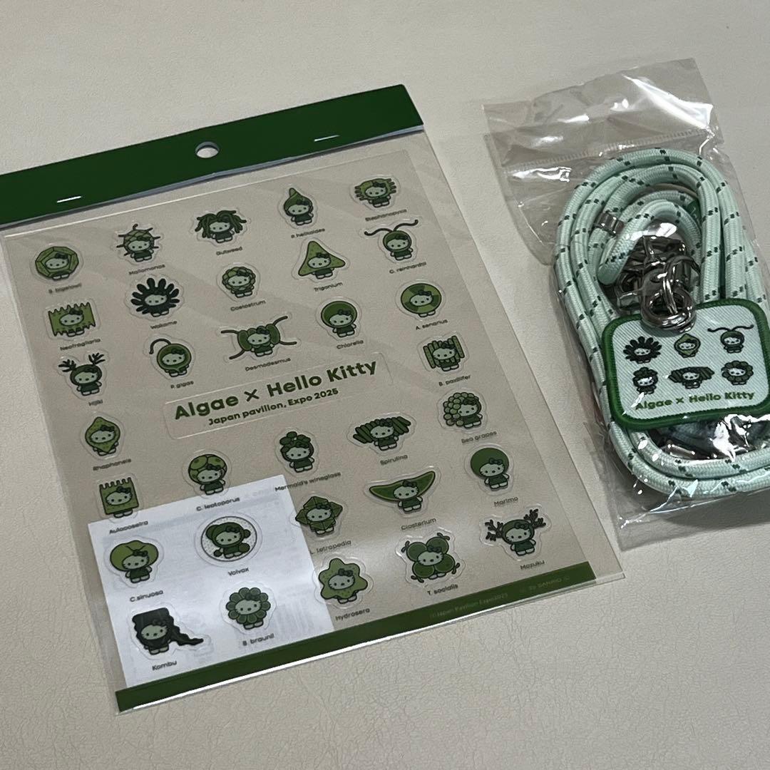 大阪・関西万博 日本館 藻類キティ グッズまとめ売りセット サンリオ