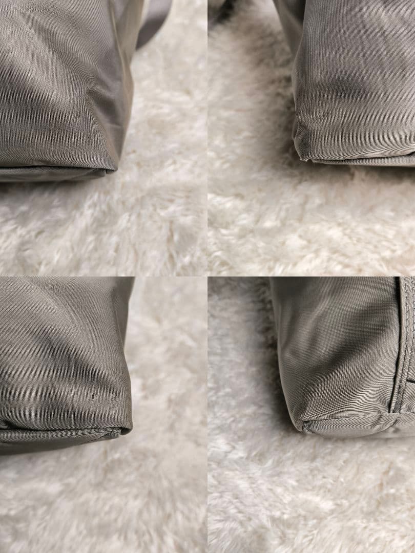 極美品】ポーターガール シェル ショルダーバッグ グレージュ 肩掛け可