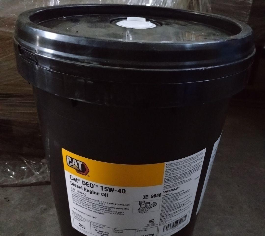 CAT DEO 15W-40 ディーゼルエンジンオイル 20L　未開封 Engine Oil DEO™ 15W40 3E9848 20L - Motortec