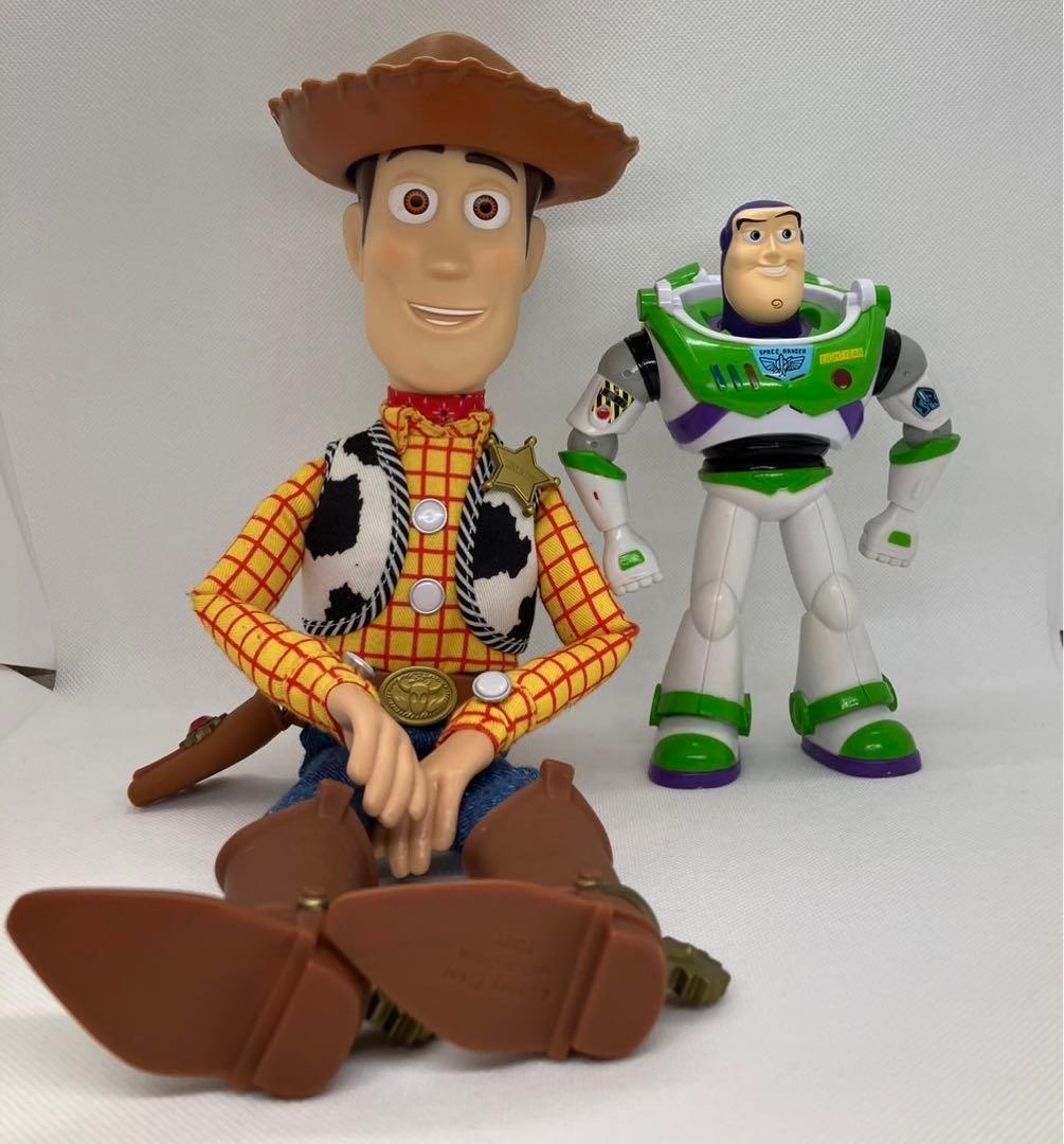 ウッディ バズ・ライトイヤー フィギュア トーキングフィギュア 電池式