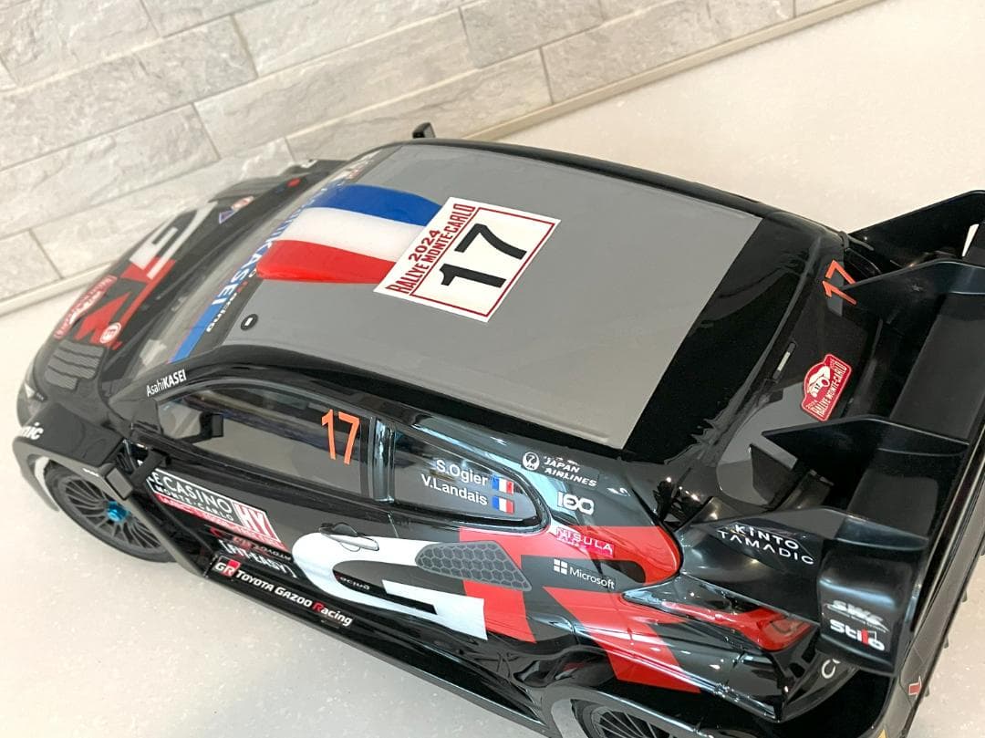 タミヤ RCボディ GRヤリス WRC2024 ラリーモンテカルロ オジェ - メルカリ