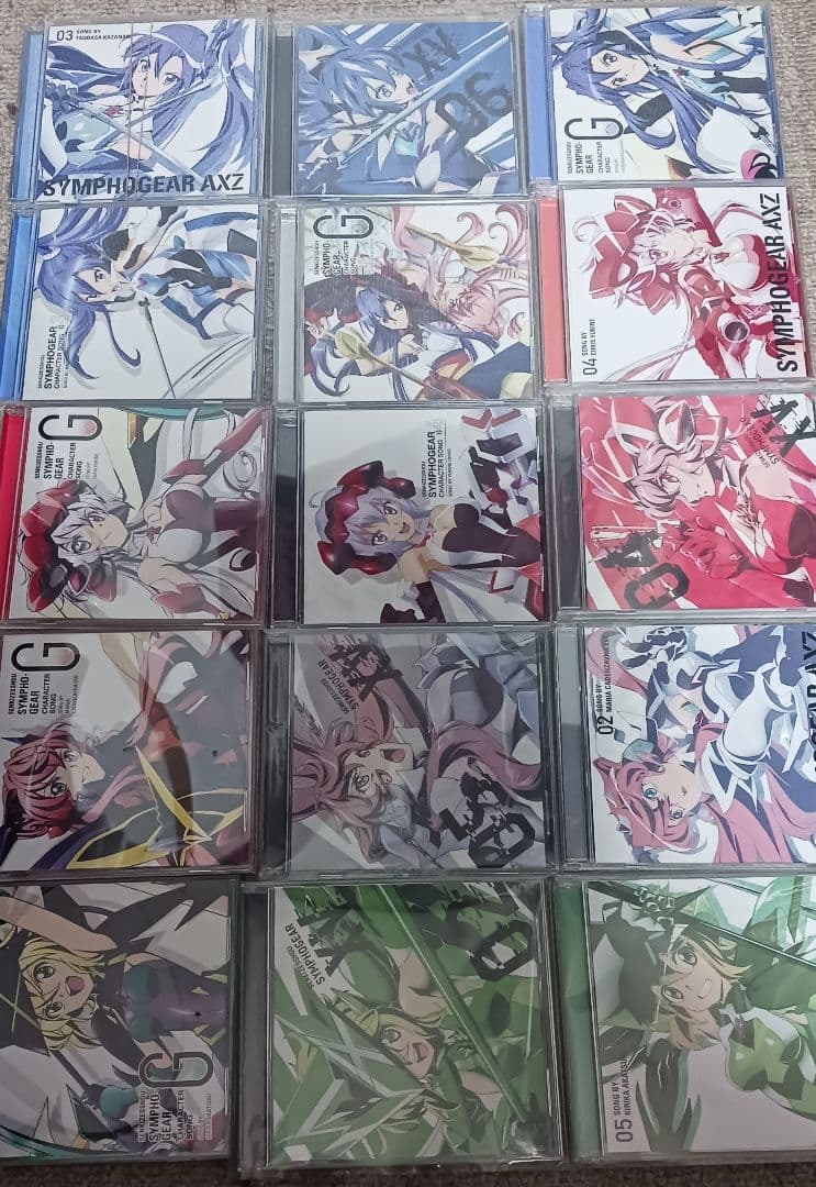 55枚】水樹奈々 / 戦姫絶唱シンフォギア まとめセット｜再生確認済・帯