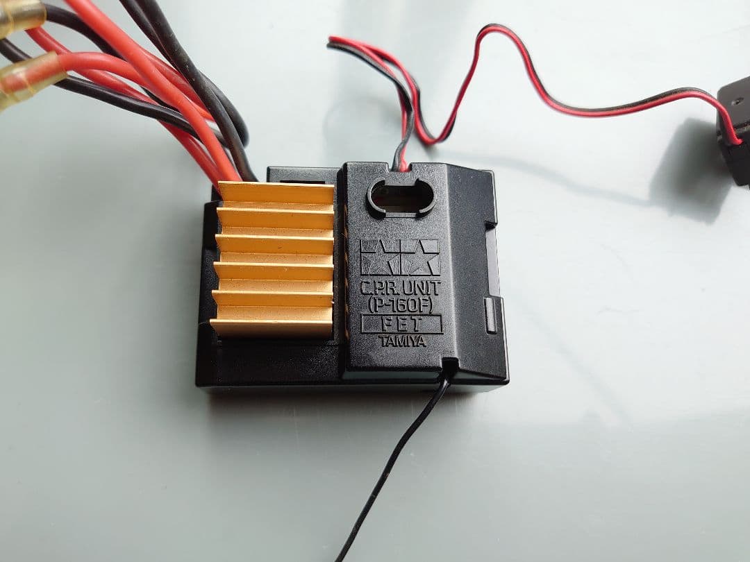 タミヤ C.P.R UNIT P-160F ラジコン 受信機一体型アンプ - メルカリ